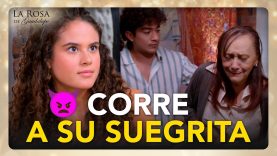 Luis maltratta a su madre por culpa de su esposa