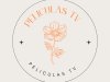 Black and Beige Elegant Simple Flower Circle Logo